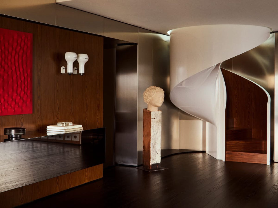 LEFKOS: La nostra scala elicoidale su Architectural Digest Italia